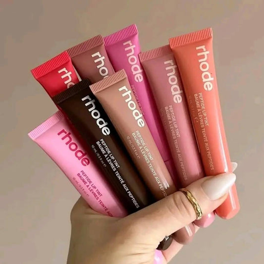 Hydrating Rhode Lip Gloss and Liner - Perfectly Plump Your Lips with PBJ Sugar Cookie Plum Color