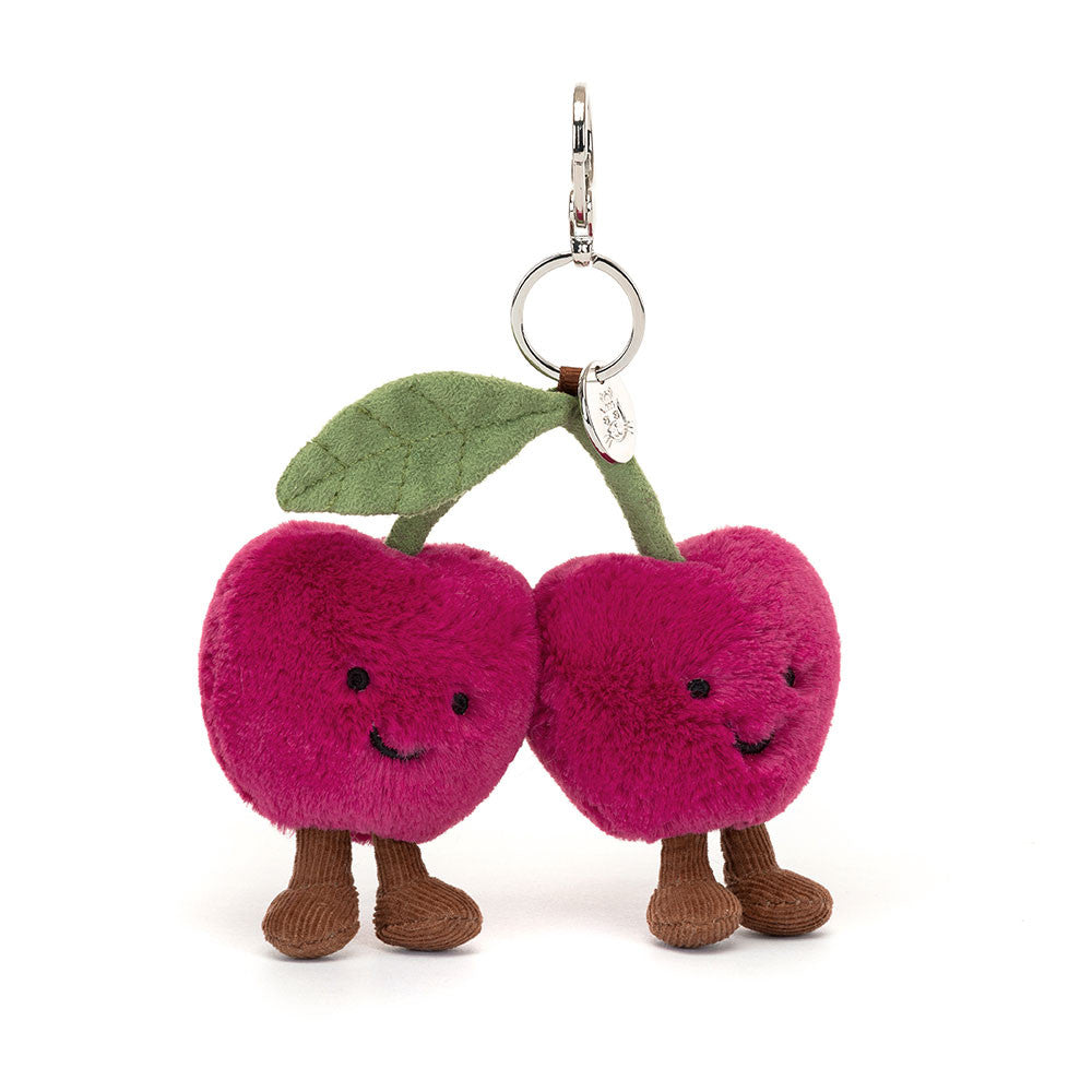 Jelly Plush Bag Charm Keychain – Soft & Cute Accessory