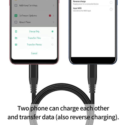 Experience Lightning-Fast Charging with the 60W USB C to USB Type C Cable - Perfect for MacBook, Samsung, Xiaomi, and Huawei (1M/2M/3M Options)
