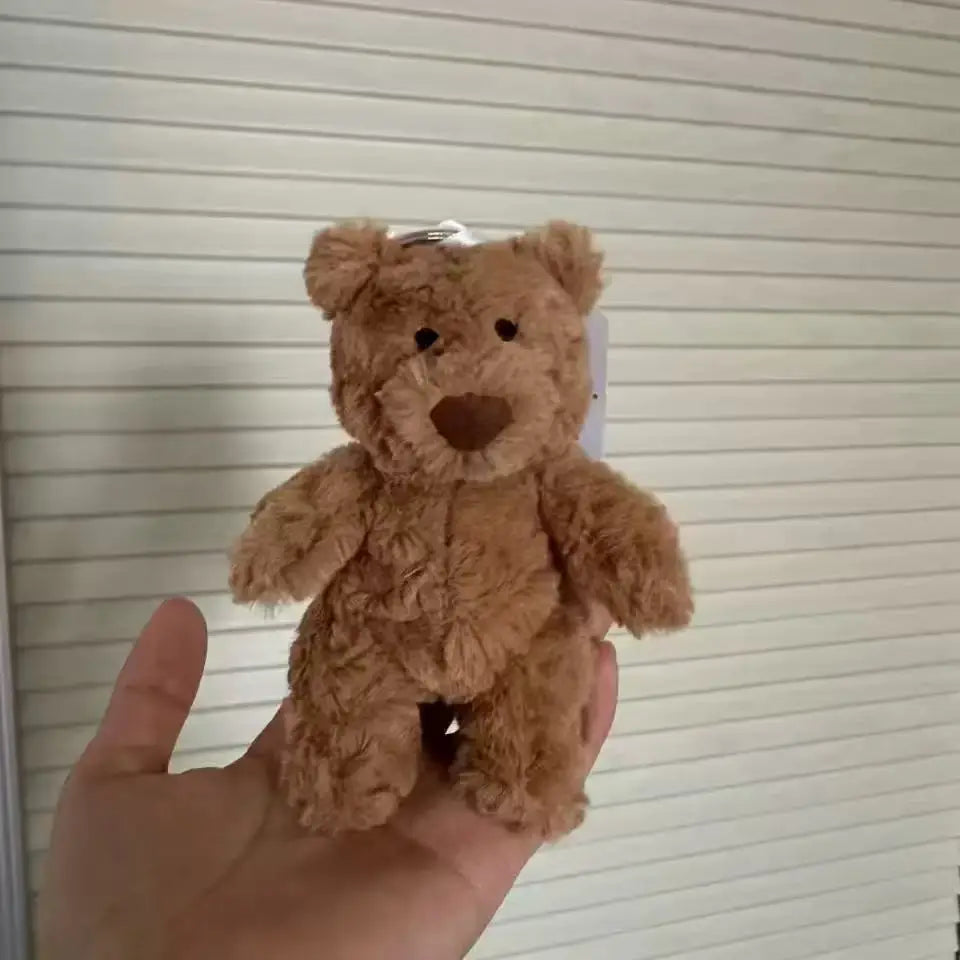 Jelly Plush Bag Charm Keychain – Soft & Cute Accessory