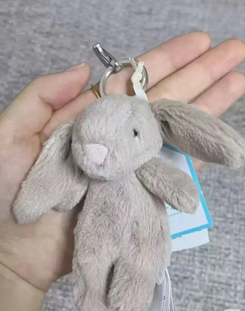 Jelly Plush Bag Charm Keychain – Soft & Cute Accessory