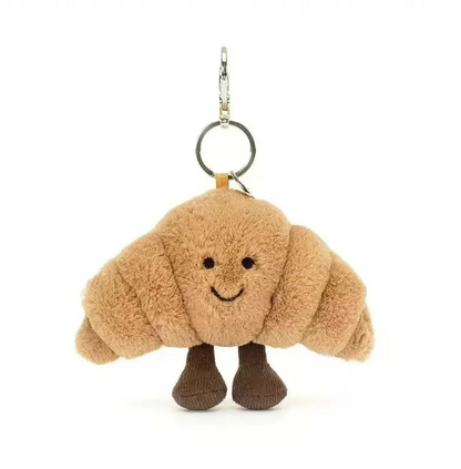 Jelly Plush Bag Charm Keychain – Soft & Cute Accessory