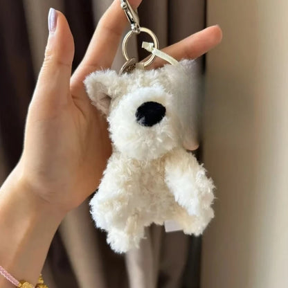 Jelly Plush Bag Charm Keychain – Soft & Cute Accessory