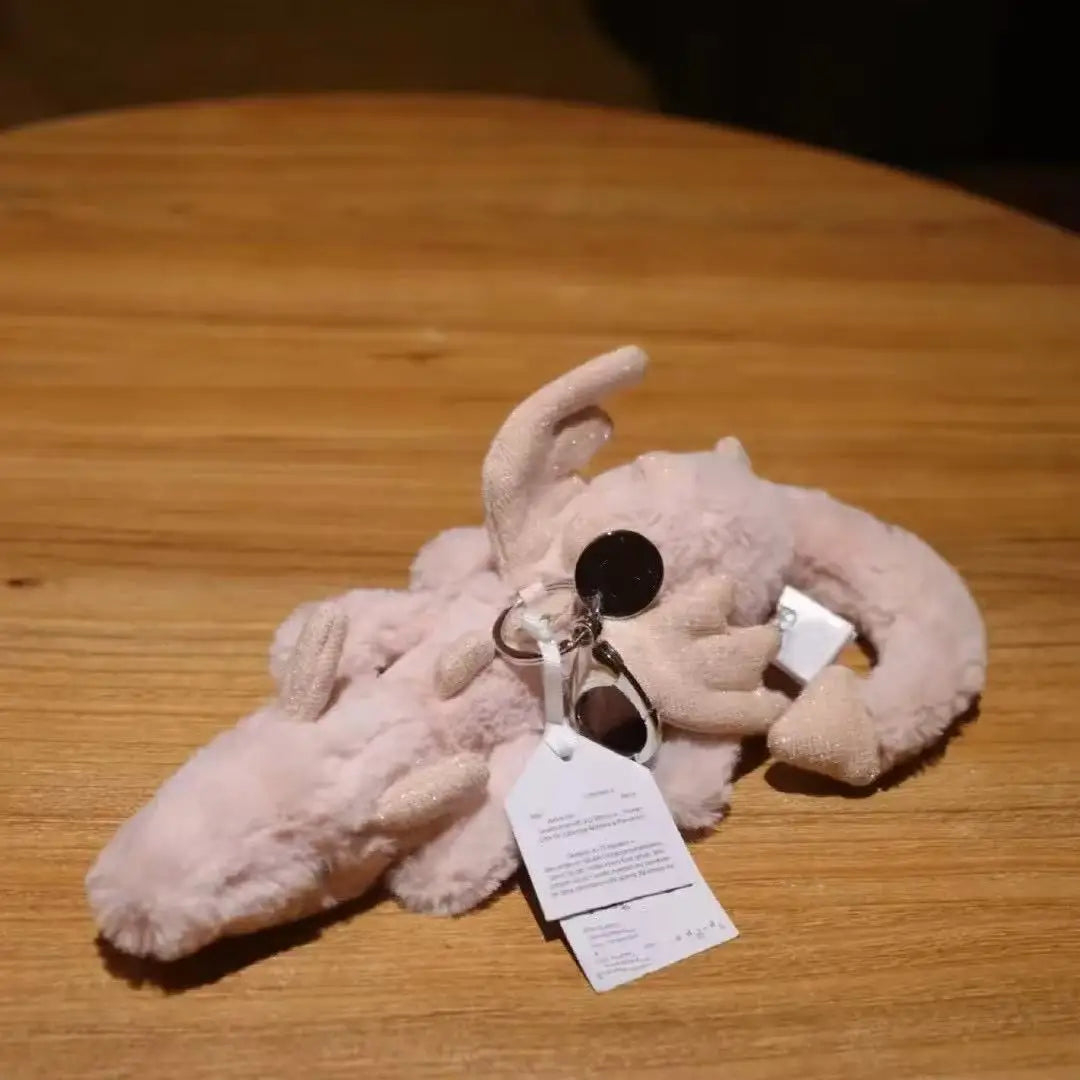 Jelly Plush Bag Charm Keychain – Soft & Cute Accessory