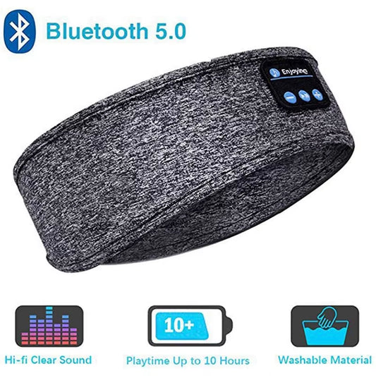 Experience Ultimate Comfort and Sound with Our Wireless Bluetooth Headphone Headband - Perfect for Sleeping, Running, and Sports!